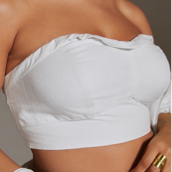 Anthropologie Maeve Bustier Top - Picture 3 of 7